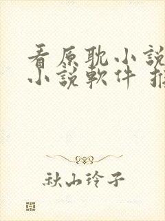 看原耽小说那个小说软件 推荐