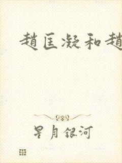 赵匡凝和赵匡胤