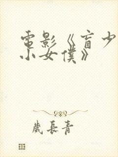 电影《盲少爷的小女仆》封面