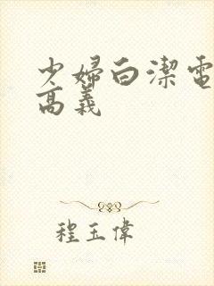 少妇白洁电子书高义