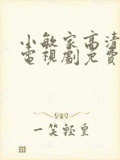 小敏家高清在线电视剧免费观看全集