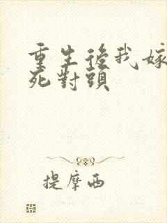 重生后我嫁给了死对头