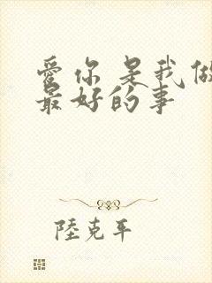 爱你 是我做过最好的事