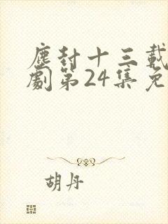 尘封十三载电视剧第24集免费观看