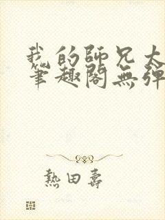 我的师兄太稳健笔趣阁无弹窗