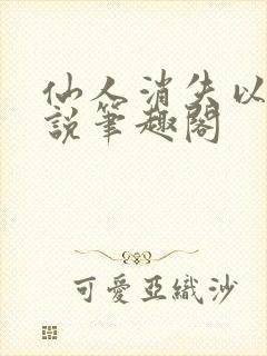 仙人消失以后小说笔趣阁