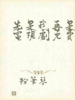 先是我再是你我电视剧免费播放封面