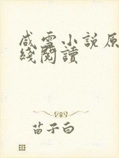 咸雪小说原著在线阅读