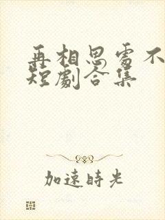 再相思处不相逢短剧合集