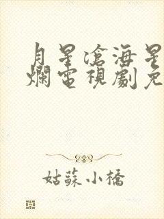 月星沧海星汉灿烂电视剧免费观看完整版封面