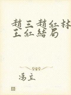 赵三赵红林老婆王红结局