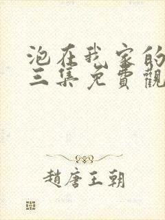 泡在我家的辣妹三集免费观看动漫