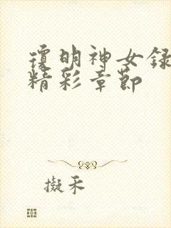 琼明神女录哪些精彩章节