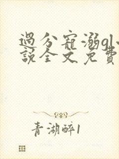 过分宠溺gl小说全文免费阅读