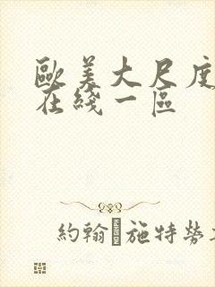 欧美大尺度视频在线一区