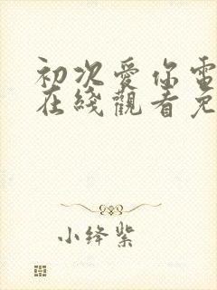 初次爱你电视剧在线观看免费高清