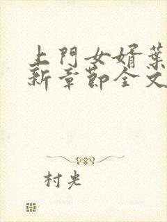 上门女婿叶辰最新章节全文阅读