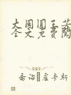 大团圆王芳高敏全文免费阅读