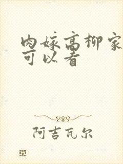 肉嫁高柳家哪里可以看封面