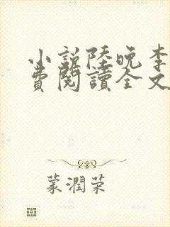 小说陆晚李翊免费阅读全文