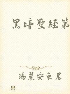 黑暗圣经第6集封面