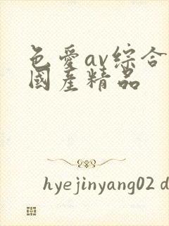 色爱av综合网国产精品