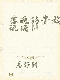 落魄的贵族少女琉璃川封面