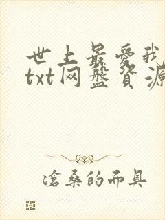 世上最爱我的人txt网盘资源