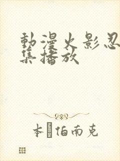 动漫火影忍者全集播放