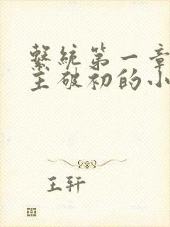 系统第一章给宿主破初的小说