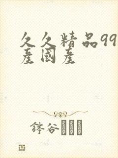 久久精品99国产国产封面