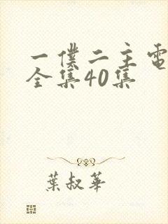 一仆二主电视剧全集40集封面