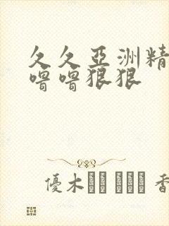 久久亚洲精品色噜噜狠狠封面