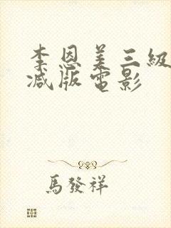 李恩美三级无删减版电影封面