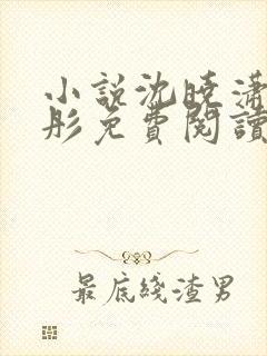 小说沈晓潇林冰彤免费阅读