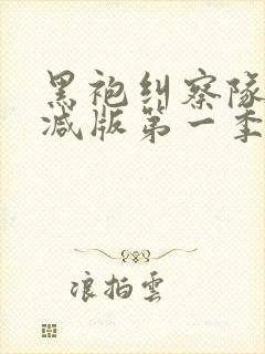 黑袍纠察队未删减版第一季封面