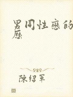 男同性恋的性经历