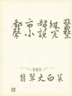 都市超级医圣有声小说完整封面