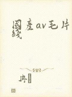 国产av毛片在线