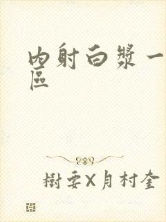 内射白浆一区二区