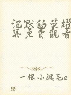 沉默的荣耀39集免费观看全集