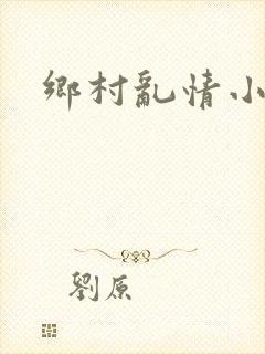 乡村乱情小说封面