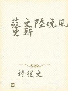 苏文陆晚风最快更新