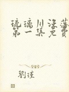 琉璃川没落贵族第一集免费观看