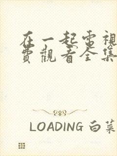 在一起电视剧免费观看全集完整版