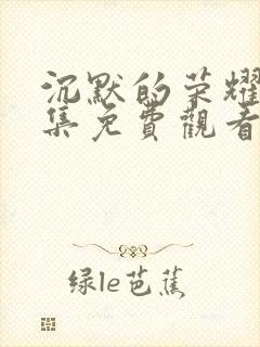 沉默的荣耀第八集免费观看