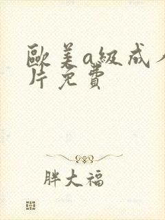 欧美a级成人淫片免费