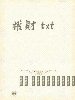 权财 txt