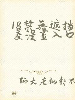 18禁无遮挡羞羞漫画入口