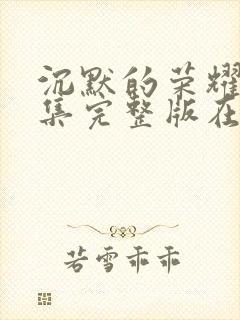 沉默的荣耀40集完整版在线观看